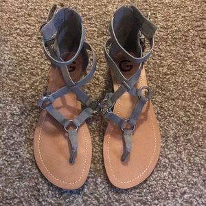 Gray Sandals